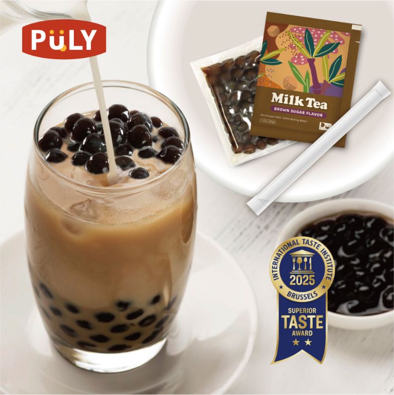 醇厚黑糖珍珠奶茶  1