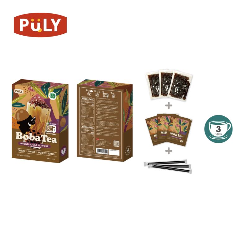 醇厚黑糖珍珠奶茶  3